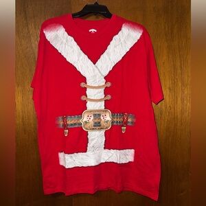 Holiday Time Vibrant Red T-Shirt